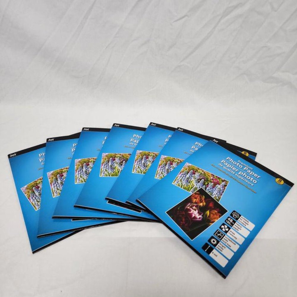 7 Packs Premium Gloss Photo Paper 8 Sheets (EA. Pack)